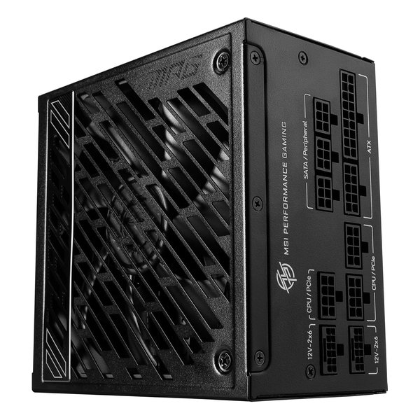 MSI エムエスアイMPG A1000GS PCIE5 1000W電源 80PLUS GOLD MPGA1000GSPCIE5(2647271)送料無料