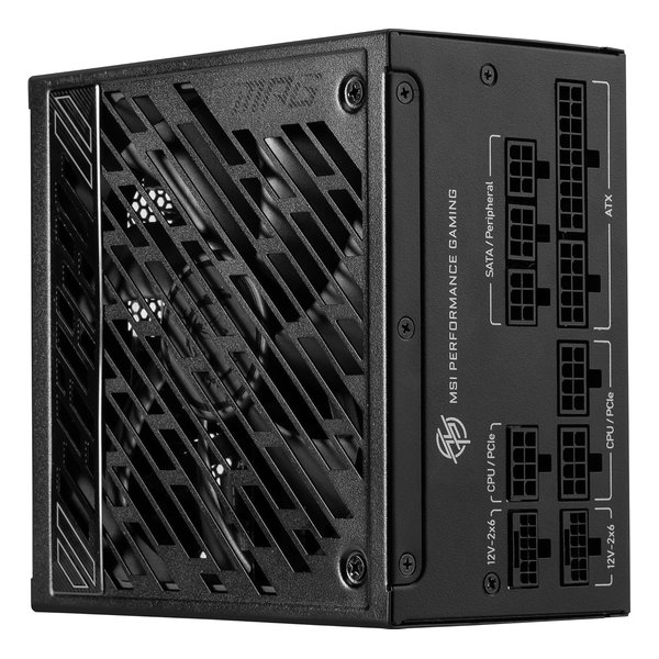 MSI エムエスアイMPG A1000GS PCIE5 1000W電源 80PLUS GOLD MPGA1000GSPCIE5(2647271)送料無料