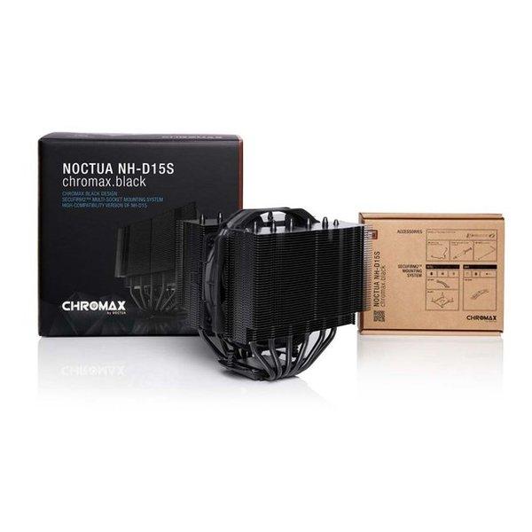 Noctua ノクチュアNH-D15S chromax.black プレミアム ツインタワー CPUクーラー ブラック NH-D15SCHBK(2510243)代引不可 送料無料_3