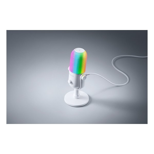 Razer レーザーSeiren V3 Chroma White Edition ゲーミングマイク RZ19