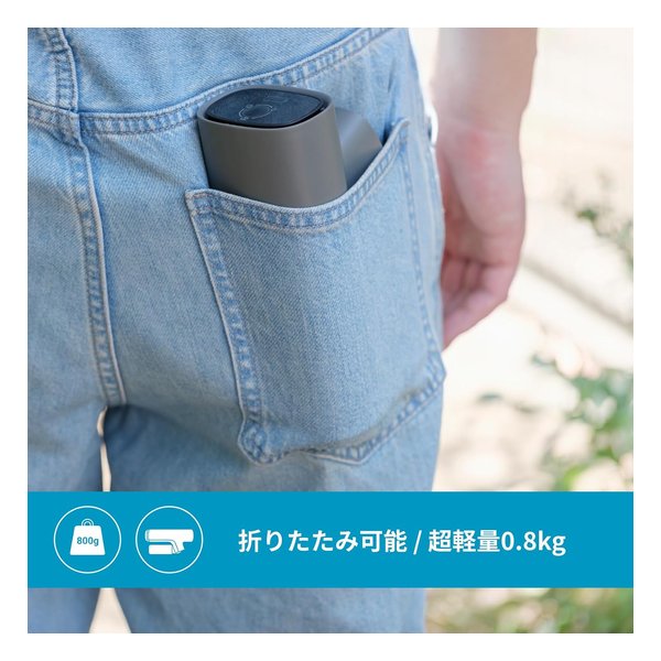 SYGN HOUSE サインハウスSPICERR ポケッタブル高圧洗浄機 SWU-201 BK(2658388)送料無料_5