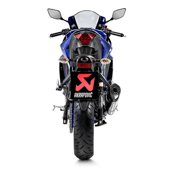 AKRAPOVIC アクラポビッチスリップオンライン カーボン JMCA YZF-R25