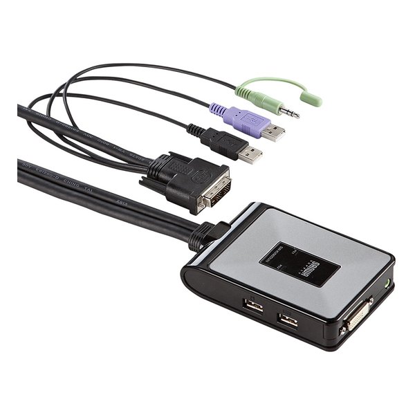SANWA SUPPLY サンワサプライDVIパソコン自動切替器 2:1 SWKVM2DUN(2442935)代引不可 送料無料_2