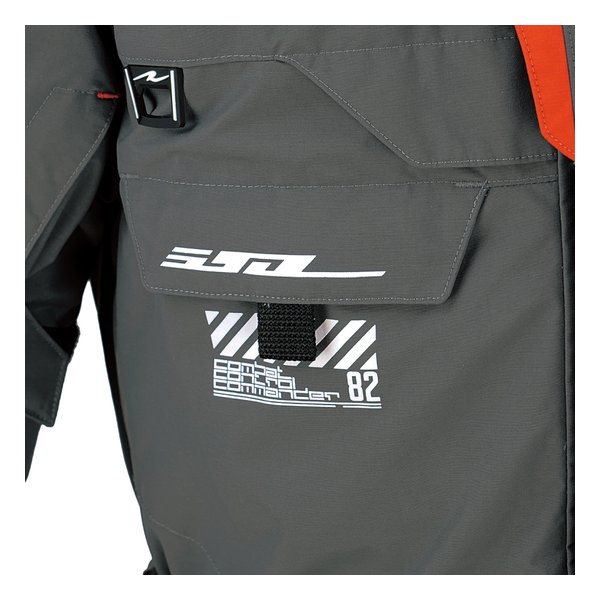 ROUGH&ROAD ラフアンドロードウォーターシールドコマンドジャケット オレンジ/グレー Mサイズ RR7252OR/GY2(2660203)代引不可 送料無料_10