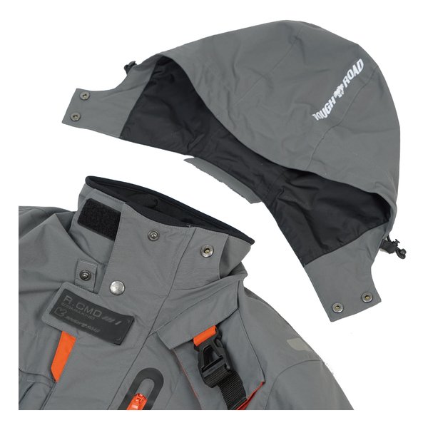 ROUGH&ROAD ラフアンドロードウォーターシールドコマンドジャケット オレンジ/グレー Mサイズ RR7252OR/GY2(2660203)代引不可 送料無料_7