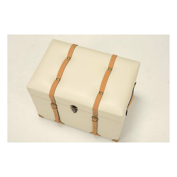 萩原 ハギハラチェスター 収納スツール アイボリー・幅60×奥行40×高さ46cm MC-6001IV(2518753)代引不可_2