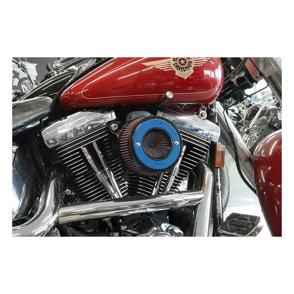 S&S Cycle Inc（エスアンドエスサイクル）エアスティンガーステルス アルミリング ブルー 単体 170-0502-BL(2625022)代引不可 送料無料_1