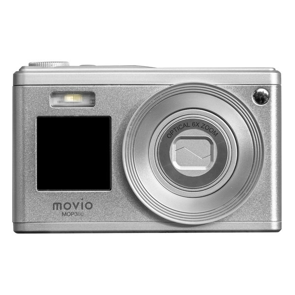 movio（モヴィオ）光学ズーム6X搭載 デュアル液晶デジタルカメラ MOP300(2623493)送料無料_2