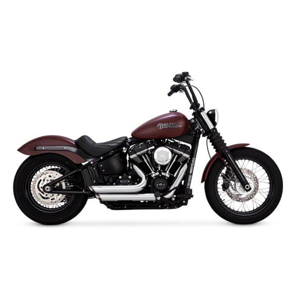 VANCE&HINES（バンスアンドハインズ）ShortShots Staggered PCX ショートショットスタッガード クローム マフラー 1800-2596(2630423)代引不可 送料無料_1