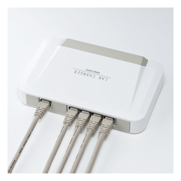 SANWA SUPPLY サンワサプライLAN切替器 4回路 SW-LAN41(2324680)代引不可 送料無料