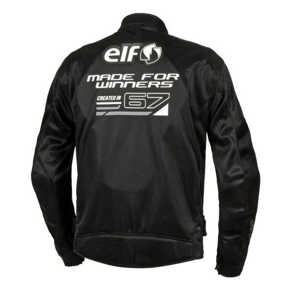 elf エルフバイク用 春夏 エオリアメッシュジャケット ブラック