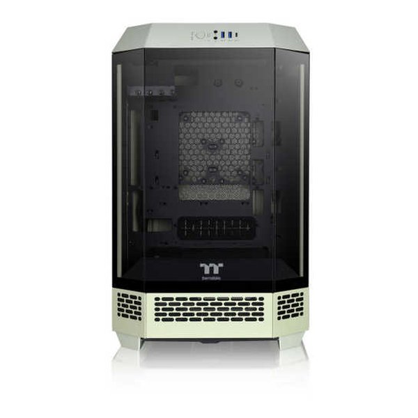 thermaltake サーマルテイクThe Tower 300 Matcha Green 3面強化ガラスパネル採用 八角柱型 Micro-ATX PCケース CA-1Y4-00SEWN-00(2654310)代引不可 送料無料_4