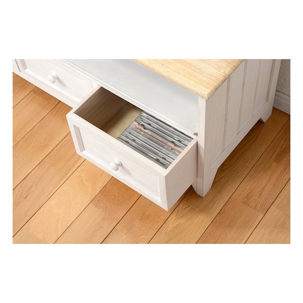 萩原 ハギハラTV台 フレンチカントリーテレビボード アンティークホワイト 幅74×奥行34×高さ40cm MTV-5272NAW(2519231)代引不可