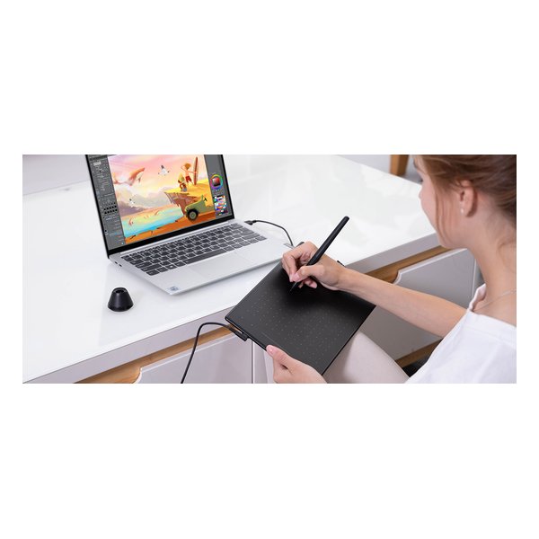 HUION（フイオン）ペンタブレット コスモブラック RTM-500-K(2611292)送料無料_4