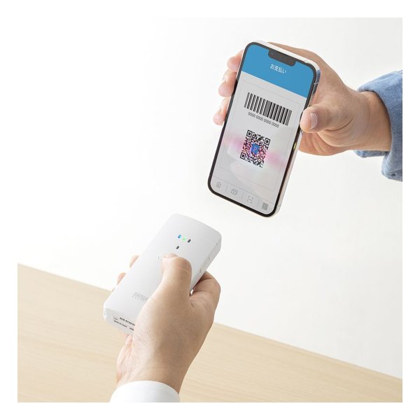 SANWA SUPPLY サンワサプライBluetooth対応2次元バーコードリーダー 抗菌 BCR-BT2D3W(2663570)代引不可 送料無料_17