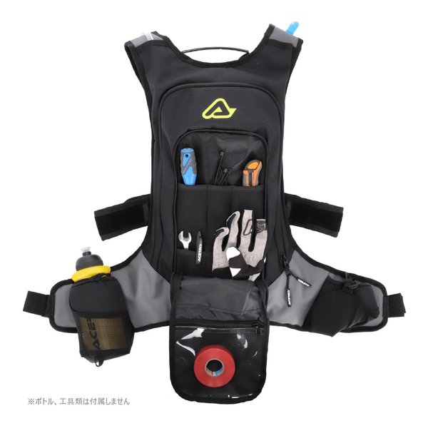 ACERBIS アチェルビスX-STORM LOGO DRINK BACKPACK ブラック/ホワイト AC-26216BK/WH(2645737)代引不可 送料無料_4