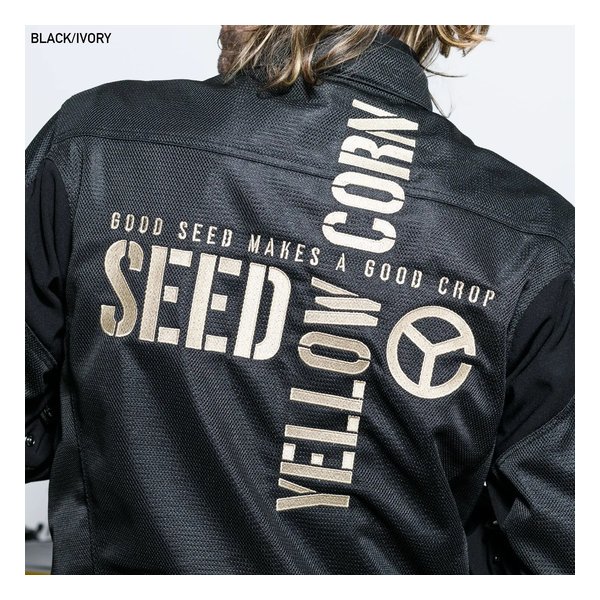 YeLLOW CORN イエローコーン春夏 YELLOW CORN SEED メンズメッシュ