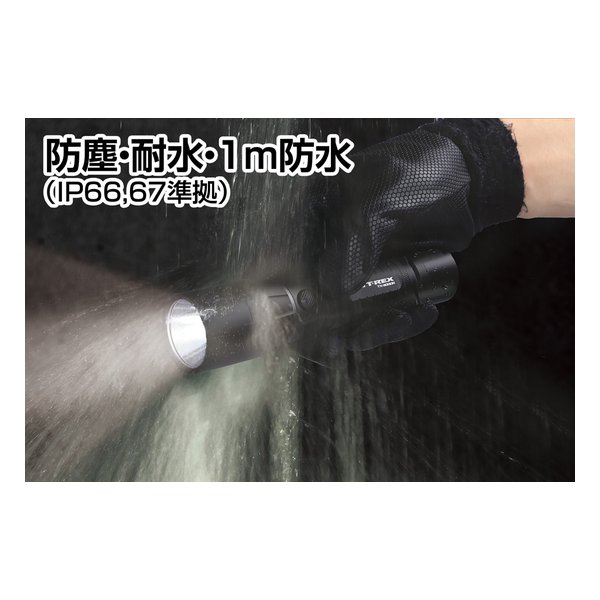 GENTOS ジェントスT-REXシリーズ フラッシュライト 3000ルーメン 2時間 充電池 TX-3000R(2611228)代引不可 送料無料