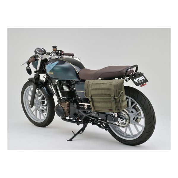DAYTONA デイトナ側面御徒面子 10L 雨合羽 サドル御徒面子WR DHS-28 緑であること D30849(2544372)代引不可 貨物輸送無料