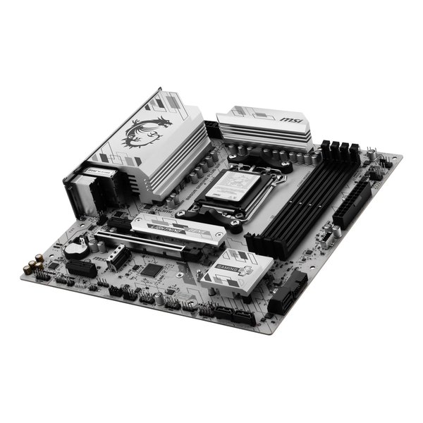MSI エムエスアイAMD Ryzen9000シリーズ対応 AM5 DDR5 microATX WiFi6E マザーボード B850M GAMING PLUS WIFI6E(2655499)送料無料_1