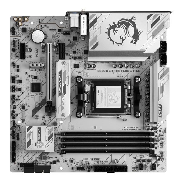 MSI エムエスアイAMD Ryzen9000シリーズ対応 AM5 DDR5 microATX WiFi6E マザーボード B850M GAMING PLUS WIFI6E(2655499)送料無料_2