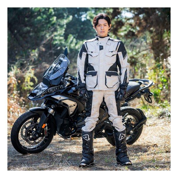ROUGH&ROAD ラフアンドロードデュアルテックスアドベンチャーオールシーズンパンツ ヘリンボーンシルバー-L RR7108SP-SV3(2660216)代引不可 送料無料_16
