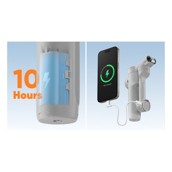 Insta 360 インスタ360Flow 2 Pro Standard Bundle Summit White CINSABQB-FLOW201(2642444)代引不可 送料無料_12