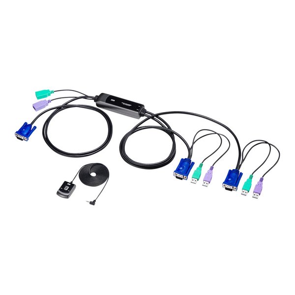SANWA SUPPLY サンワサプライ手元スイッチ付きパソコン自動切替器 2:1 SW-KVM2WVUN2(2663644)代引不可 送料無料_13