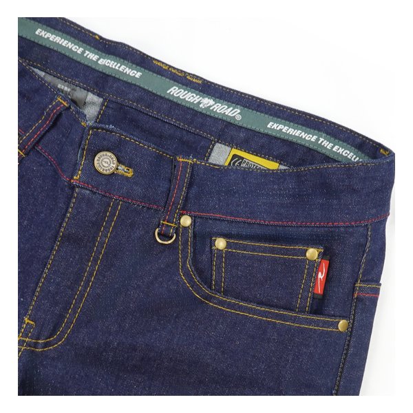 ROUGH&ROAD ラフアンドロードストレッチデニムパンツ BK-XL RR7481BK5(2567600)代引不可 送料無料_3