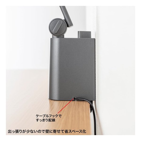 SANWA SUPPLY サンワサプライクランプ固定式LEDデスクライト LED-DESK2GM(2663685)代引不可 送料無料_16