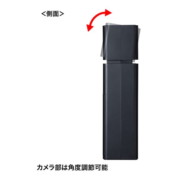 SANWA SUPPLY サンワサプライカメラ内蔵USBスピーカーフォン CMSV47BK