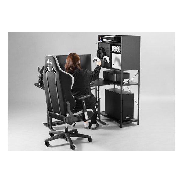 Bauhutte バウヒュッテデスクサイドラック ボックスタイプ 幅760mm/ブラック BHS-760-BK(2648317)代引不可_6