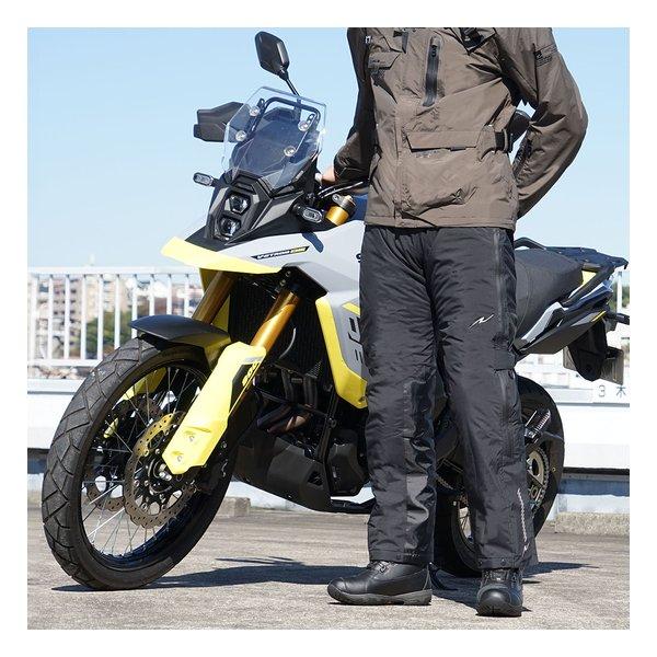 ROUGH&ROAD ラフアンドロードウインドガードサイドオープンオーバーパンツ ブラック-BLL RR7729BKB4(2660221)代引不可 送料無料_8