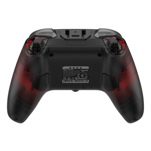GameSir ゲームサー無線/有線ゲームコントローラー アルミ合金製充電台付き/ブラック GameSir Cyclone2 Bundle Black(2642773)送料無料_2