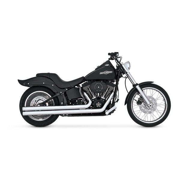VANCE&HINES（バンスアンドハインズ）BigShots Long ビッグショット ロング マフラー SOFTAIL 86-11 1800-0448(2630342)代引不可 送料無料_1