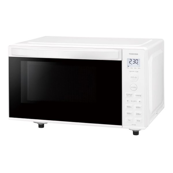 TOSHIBA 東芝単機能レンジ フラットタイプ/縦開き/17L/ホワイト ER-S6B