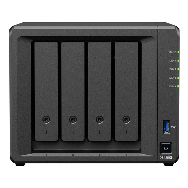 Synology シノロジーIntel Celeron J4125搭載4ベイNAS DS425+(2661677)代引不可 送料無料_1