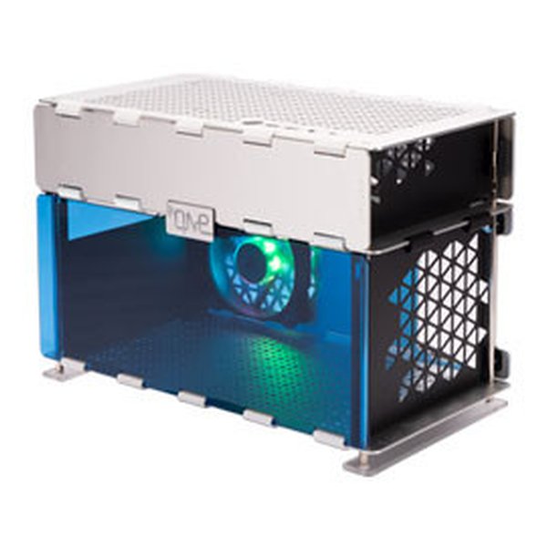 InWin インウィンPOC ONE Mini-ITXタワー/シルバー IW-CS