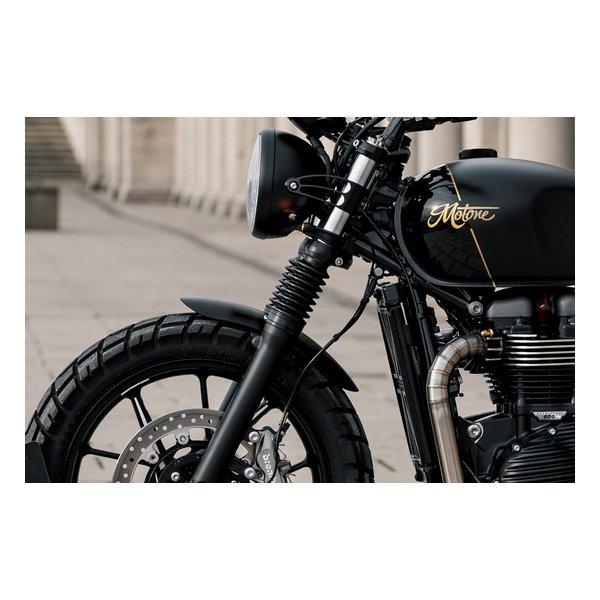 MOTONE CUSTOMS（モートーンカスタムズ）フロントフェンダー SHORTY アルミ ブラック MTE116(2635422)代引不可 送料無料_2