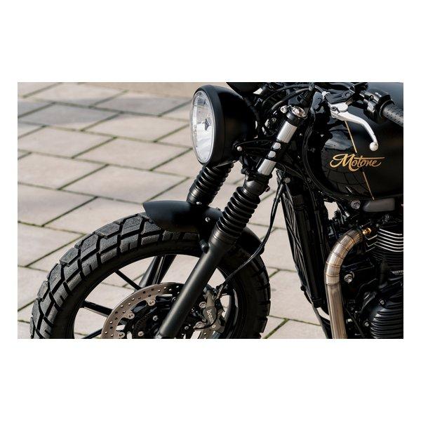 MOTONE CUSTOMS（モートーンカスタムズ）フロントフェンダー SHORTY アルミ ブラック MTE116(2635422)代引不可 送料無料_3