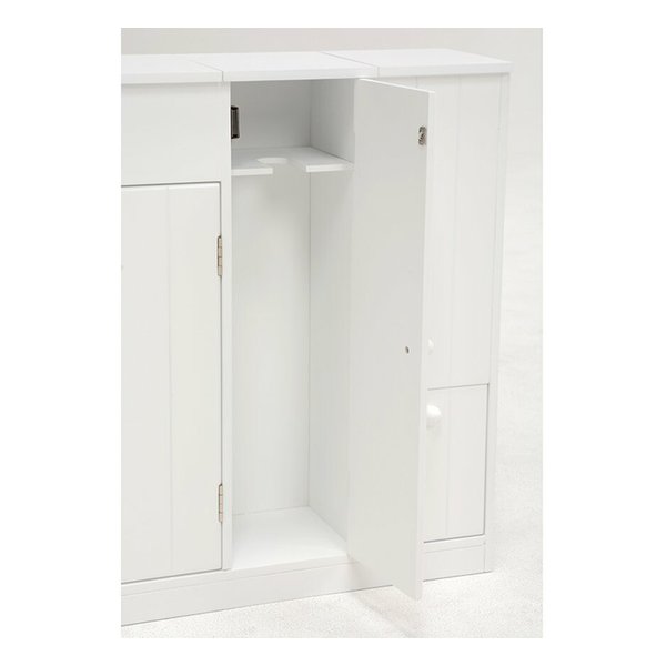 萩原 ハギハラトイレ収納ラック 幅60×奥行16×高さ52cm MTR-6118WH(2519197)代引不可_2