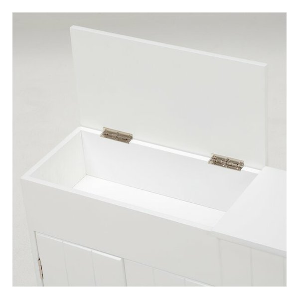 萩原 ハギハラトイレ収納ラック 幅60×奥行16×高さ52cm MTR-6118WH(2519197)代引不可_3