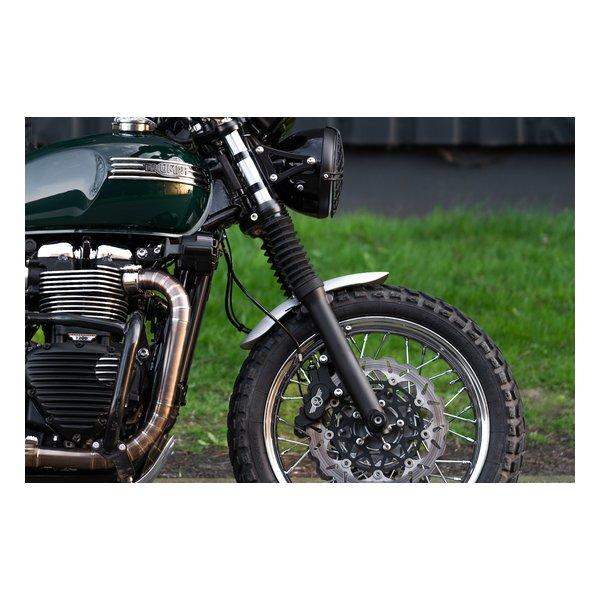 MOTONE CUSTOMS（モートーンカスタムズ）フロントフェンダー SHORTY アルミ ブラッシュ MTE110(2635424)代引不可 送料無料_1