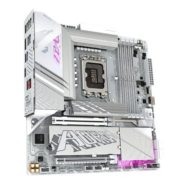 GIGABYTE ギガバイトZ890M AORUS ELITE WF7 ICE MicroATXマザーボード Z890M A ELITE WF7 ICE(2636008)代引不可 送料無料_1