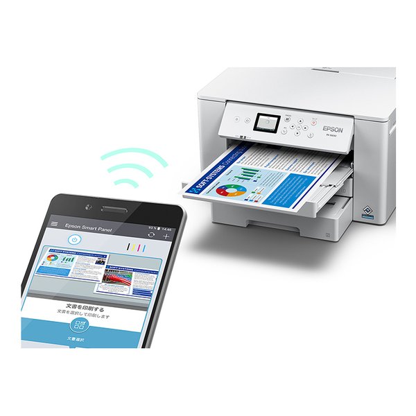 EPSON エプソンビジネスプリンター A3インクジェット カラー/高速プリント/コンパクト/ホワイト PX-S6010(2620857)代引不可 送料無料