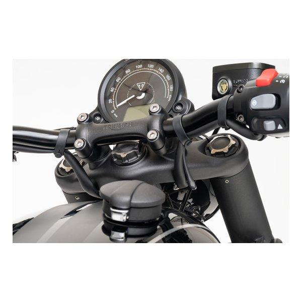 MOTONE CUSTOMS（モートーンカスタムズ）フロントフォークキャップ CAPOS アルミ ブラック/ポリッシュ MMU630(2635428)代引不可 送料無料_2