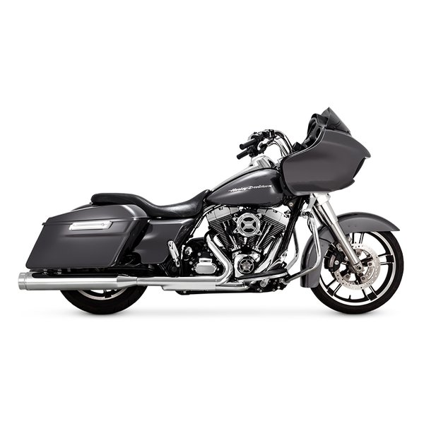 VANCE&HINES（バンスアンドハインズ）Torquer450 トルカー スリップオン クローム マフラー TOURING 95-16 1801-1458(2630457)代引不可 送料無料_1