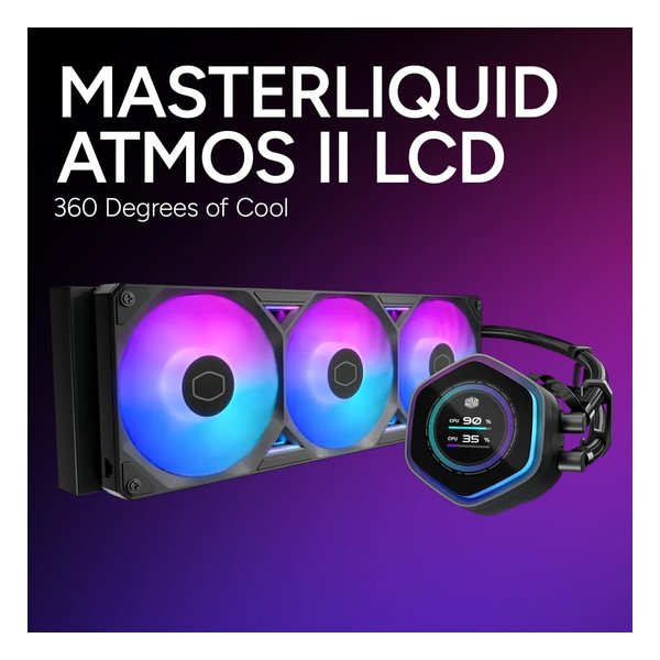 Cooler Master クーラーマスターMasterLiquid 240 Atmos II LCD ARGB
