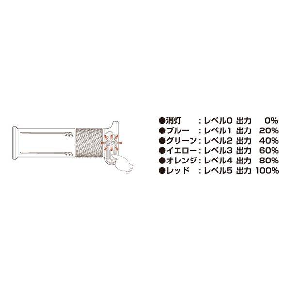 KIJIMA キジマグリップヒーター GH11 インチハンドル（25.4mm） 全長130mm スイッチ一体タイプ 304-8219(2667631)送料無料_7