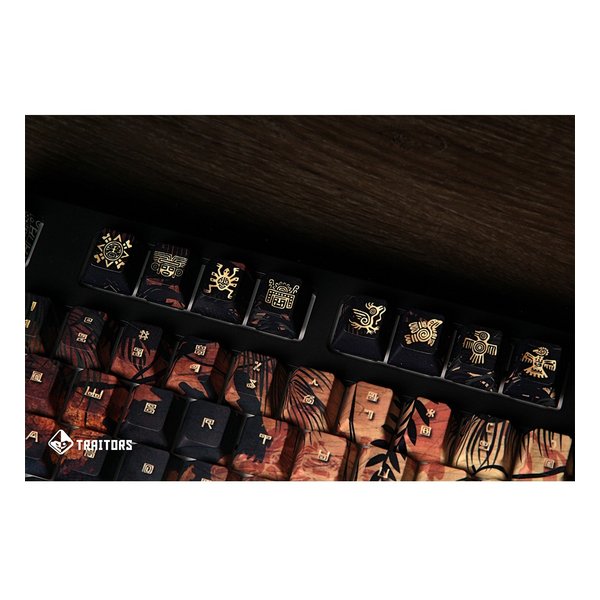 TRAITORS トレイターズEL DORADO 108 US Keycap Set tr-el-dorado-108-keycapset(2637982)代引不可 送料無料_5